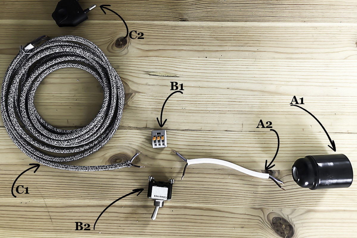 Partie 1 de la réalisation du DIY lampe en béton