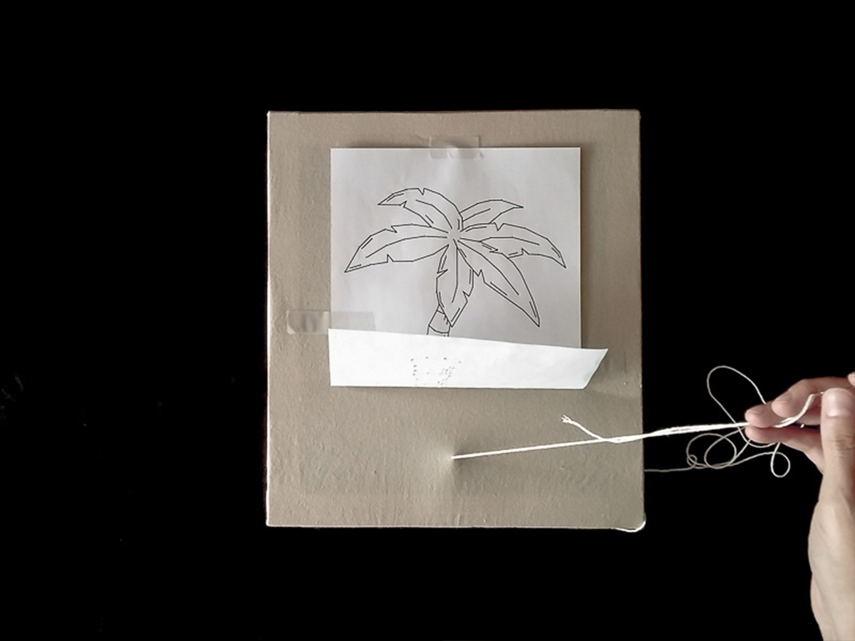 DIY toile brodée broderie partie 4