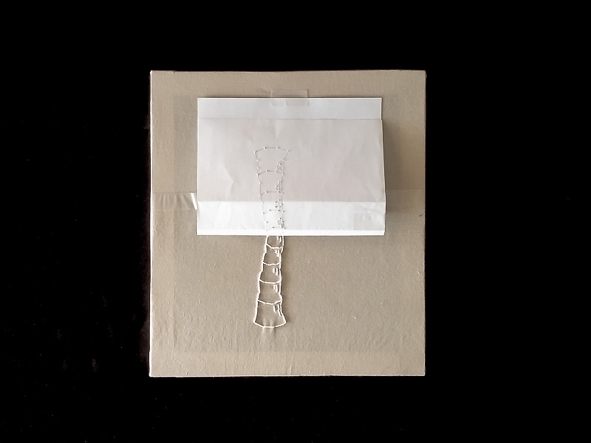 DIY toile brodée broderie partie 7