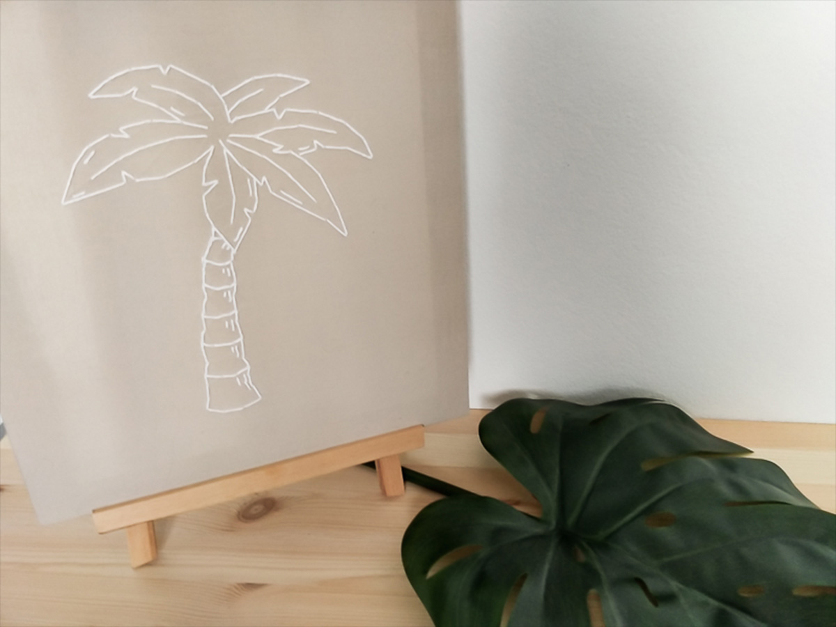 TOILE BRODÉE – Tuto DIY sur le blog déco de Décogité à La Réunion (974)