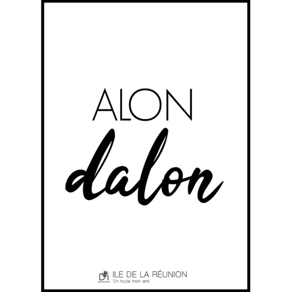 affiche Alon dalon 1