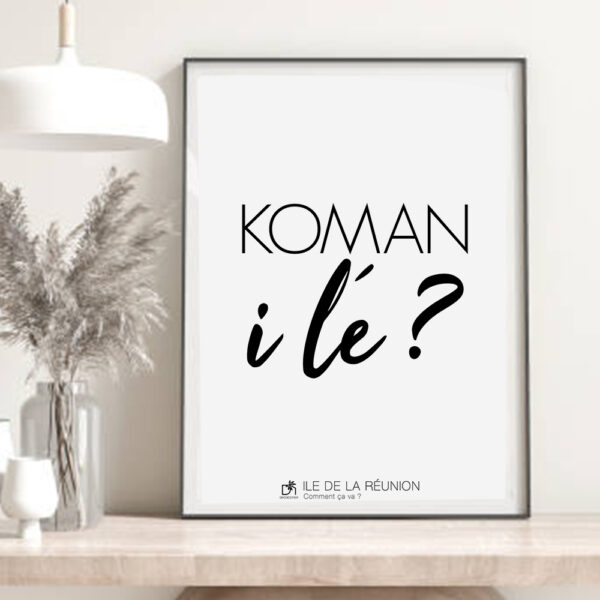 affiche Koman i le 5