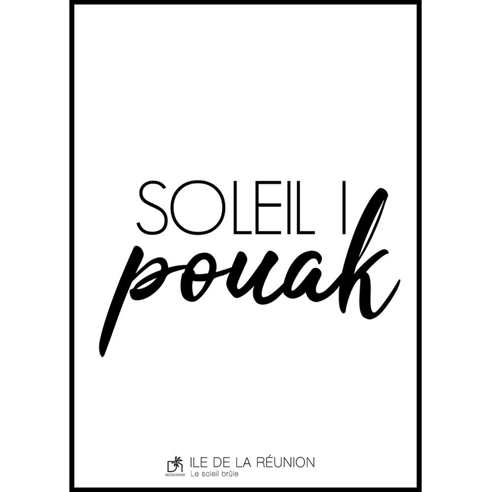 affiche Soleil i pouak 1