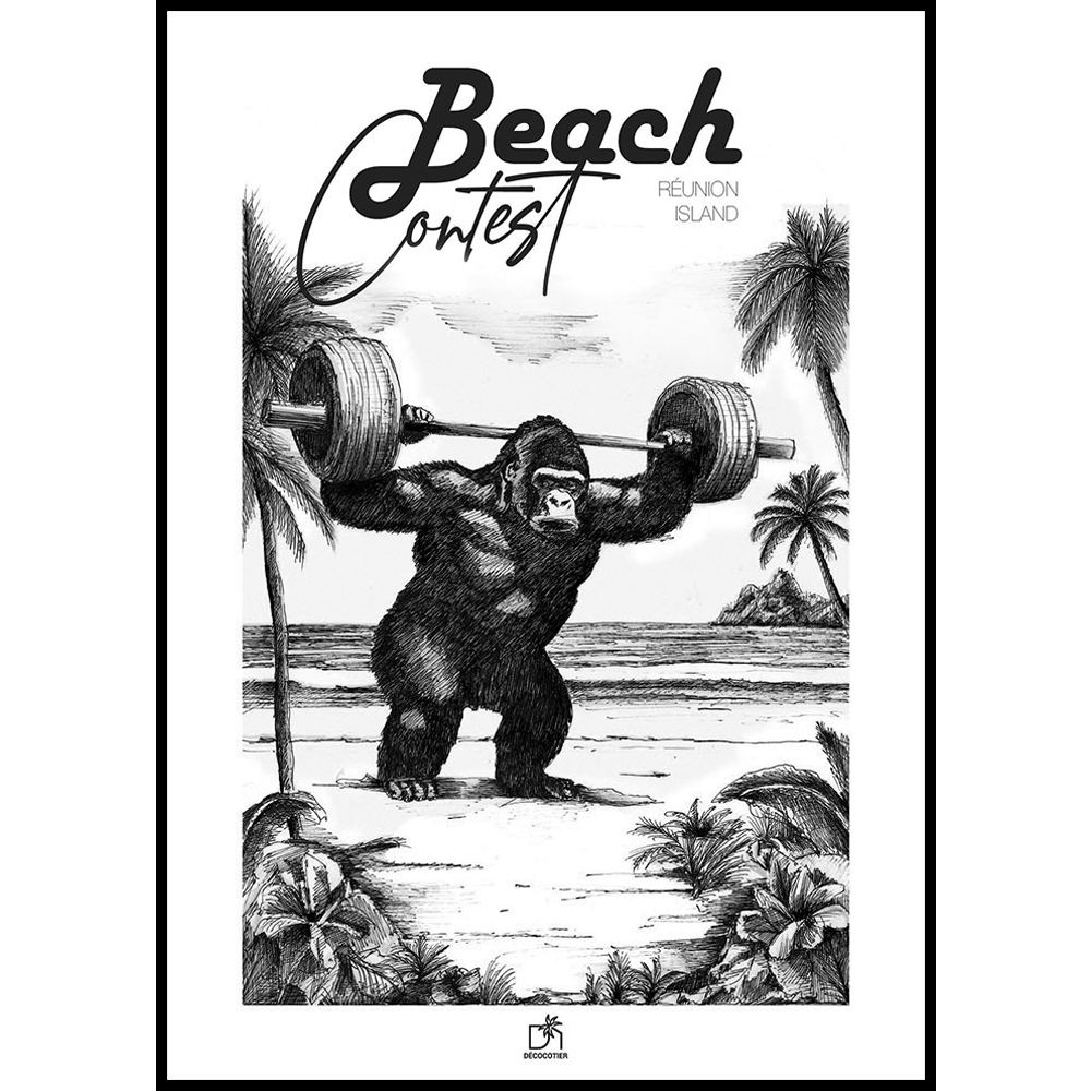 affiche Beach Contest 1
