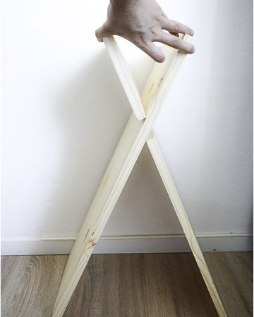Confection du tipi pour chat partie 1